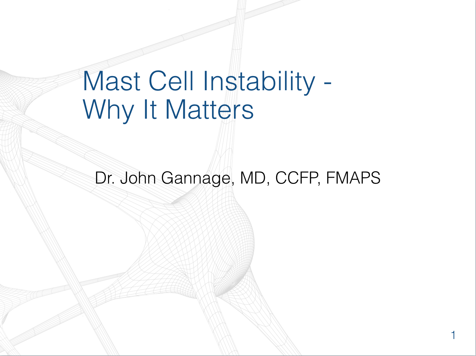 mast cell instability